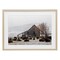 Stupell Industries Colorado Buffalo Snowy Farm Framed Print Under Glass, design by Jeff Poe Photography